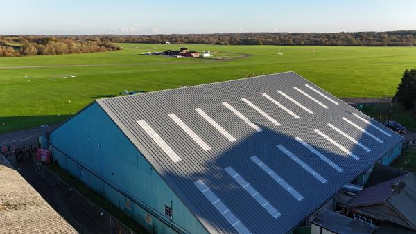 New Roof for Hangar 9